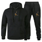 Men Autumn Winter Jogging Sportswear Set Sweatshirt and Pants