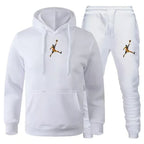 Men Autumn Winter Jogging Sportswear Set Sweatshirt and Pants