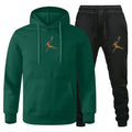 Men Autumn Winter Jogging Sportswear Set Sweatshirt and Pants