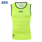 Breathable Cycling Base Layer, Quick Dry MTB Vest, Cool Cycle Sleevess for Summer, White Bike Undershirt